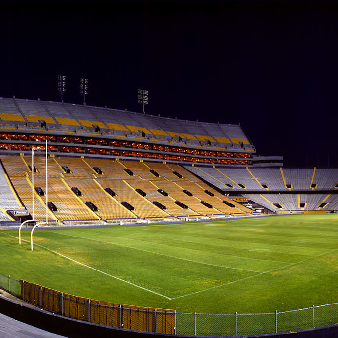 LSU rolls out new turf in Tiger Stadium overnight